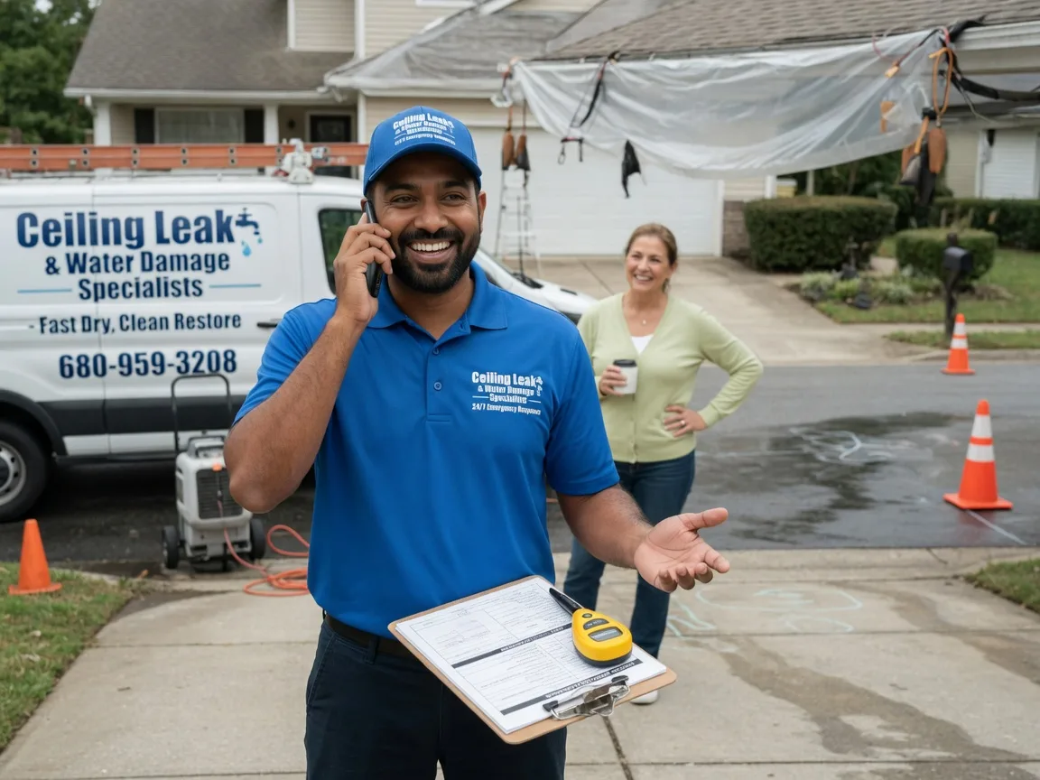 Ceiling Leak Cleanup Sevier, UT FAQs